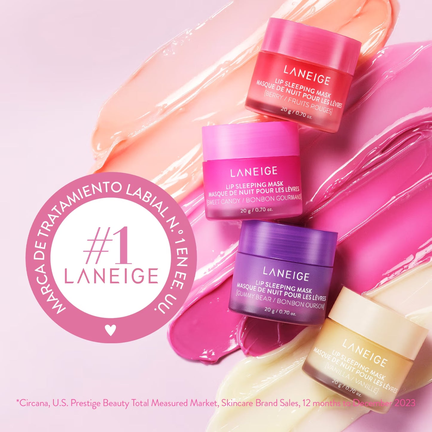 Laneige - Set de mascarillas para labios