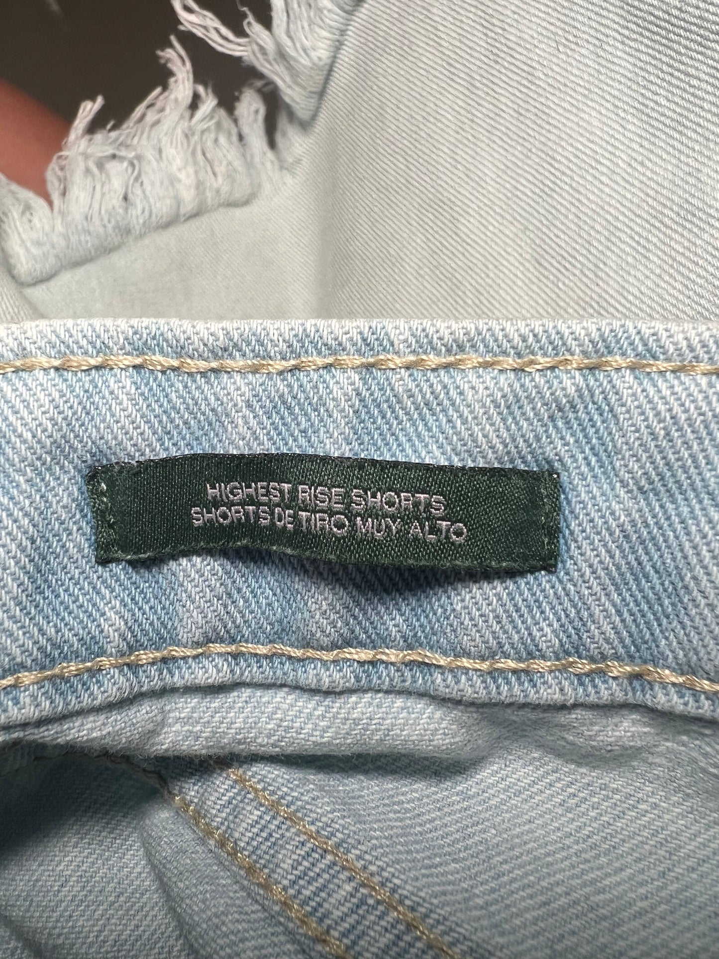 Shorts De Mezclilla Tiro Alto Wild Fable Target