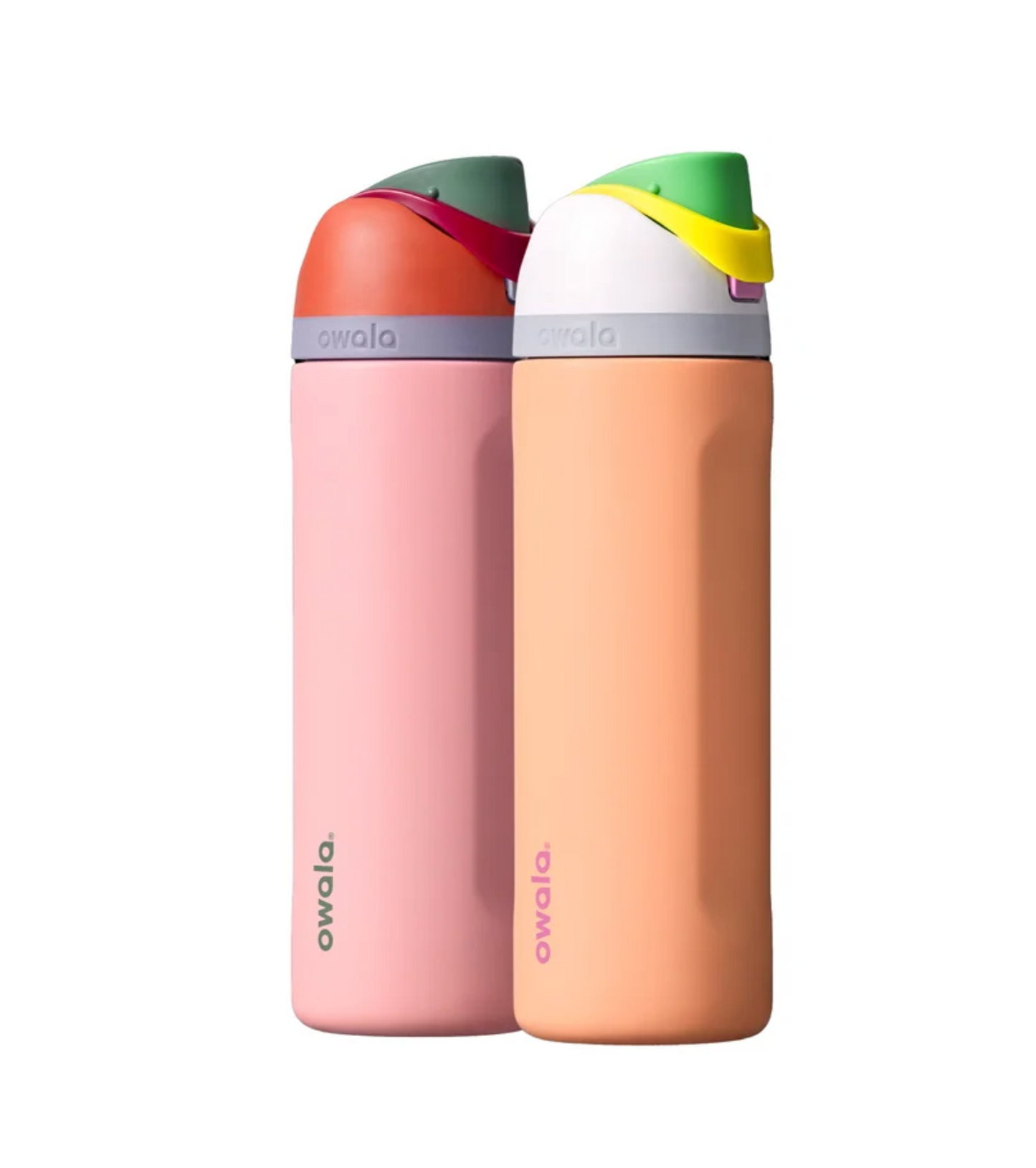 Owala Botellas de agua de acero inoxidable de 710 ml (24 oz), paquete de 2