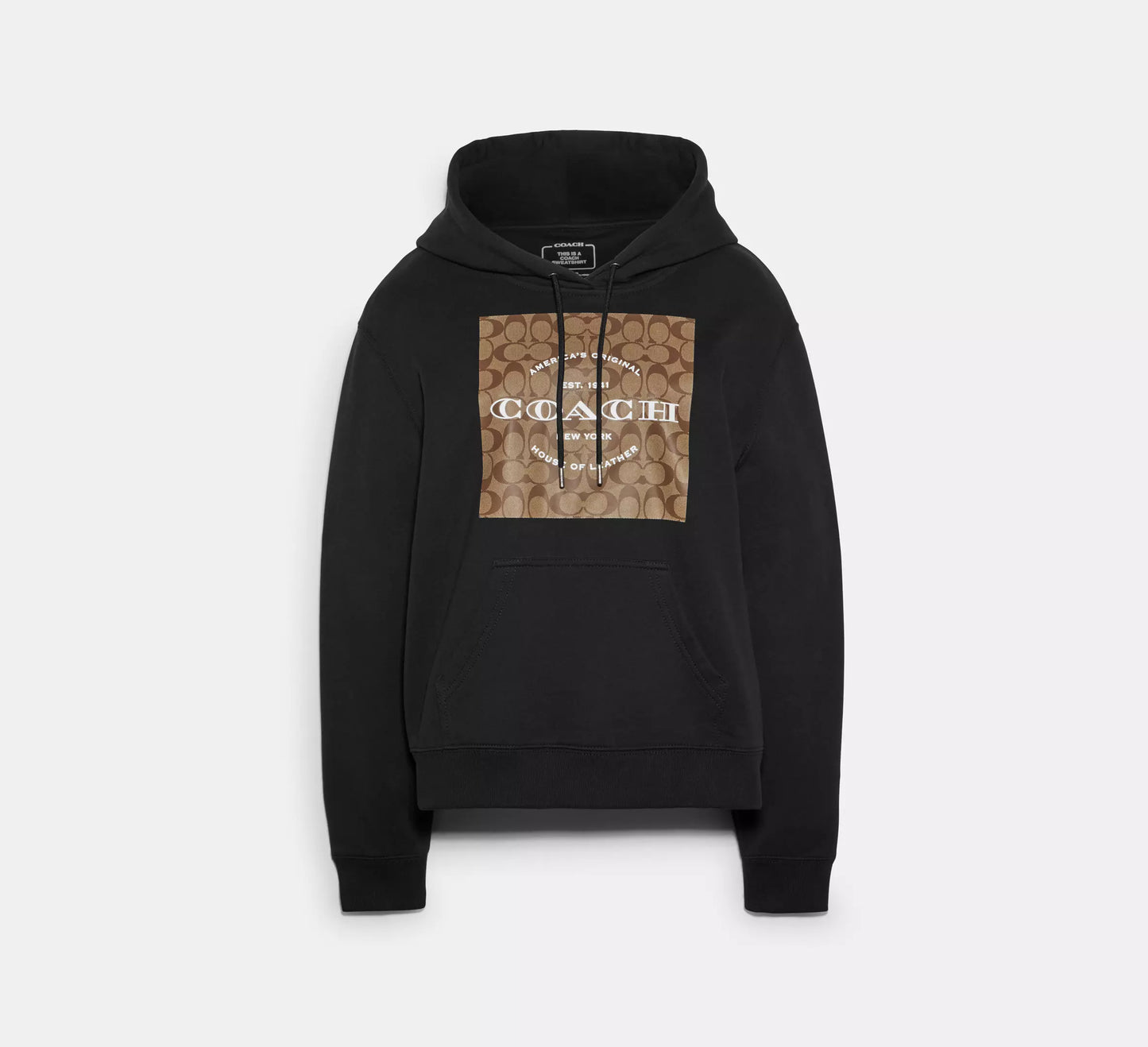 Coach Sudadera Negra
