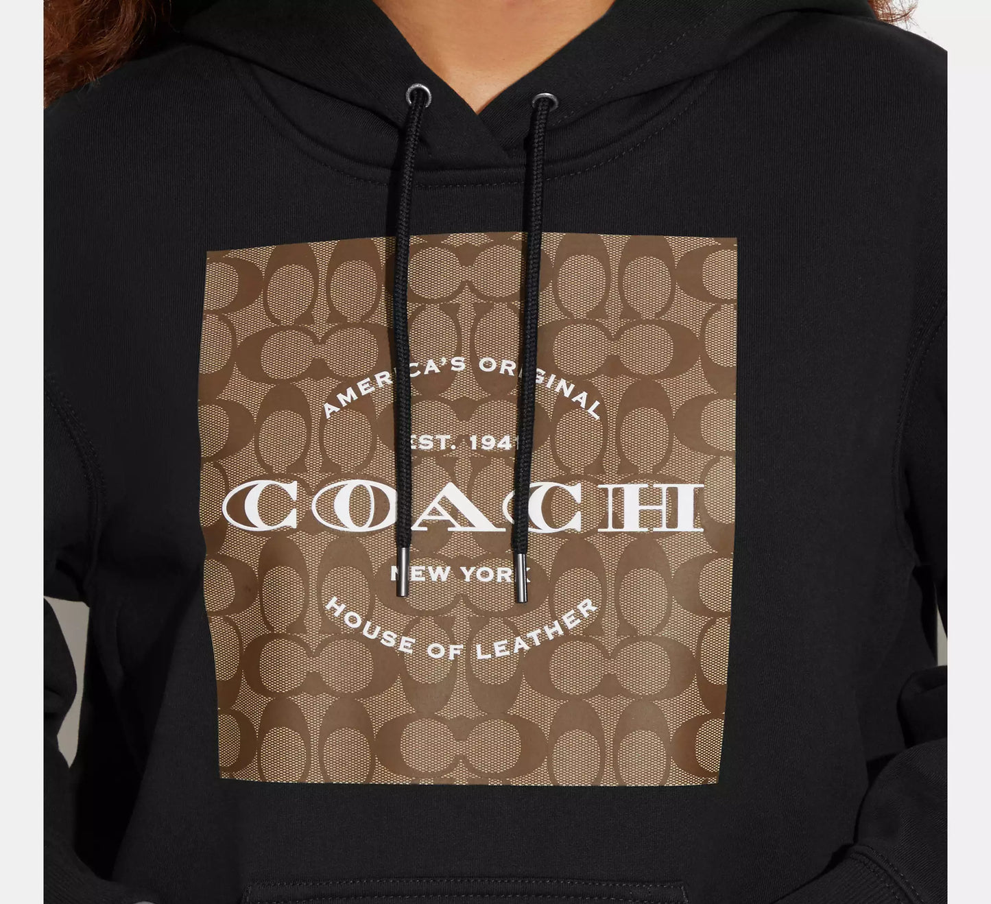 Coach Sudadera Negra