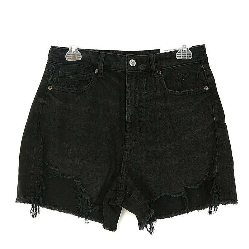 Shorts De Mezclilla Tiro Alto American Eagle