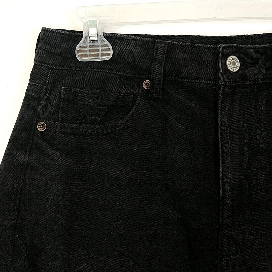 Shorts De Mezclilla Tiro Alto American Eagle