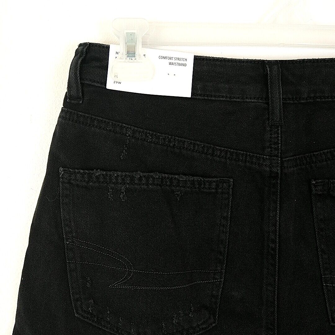 Shorts De Mezclilla Tiro Alto American Eagle