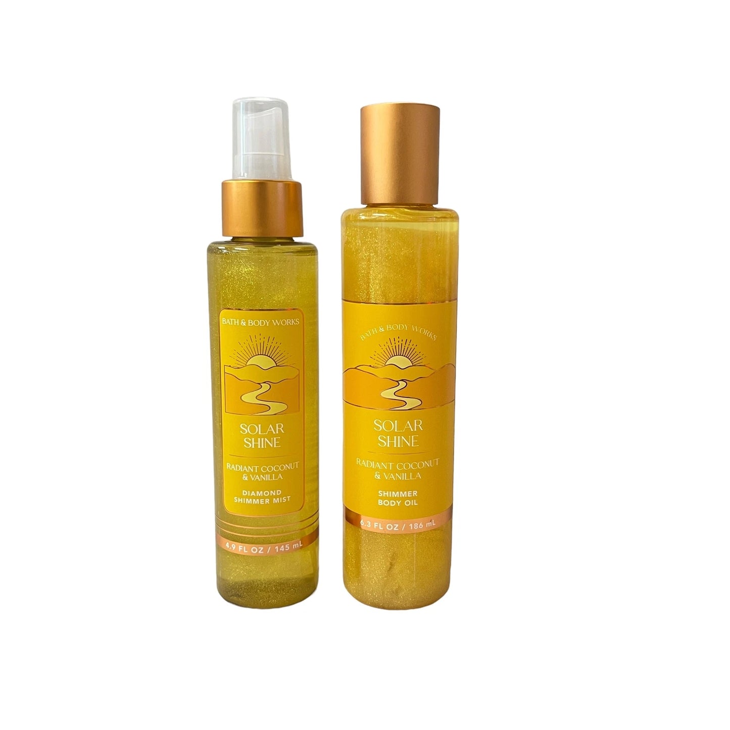 Bath and Body Works Diamond Shimmer Mist Solar Shine