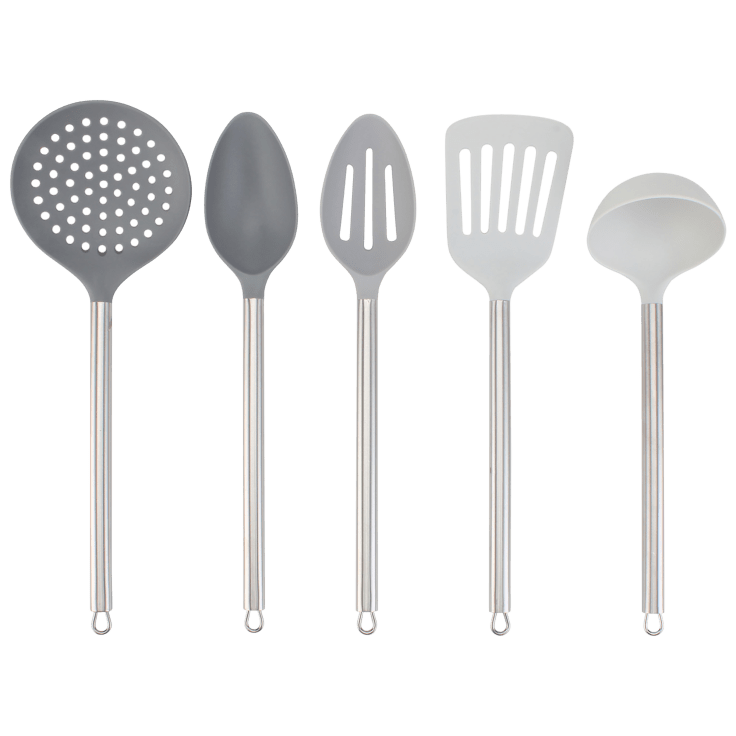 Set de 5 utensilios de silicón