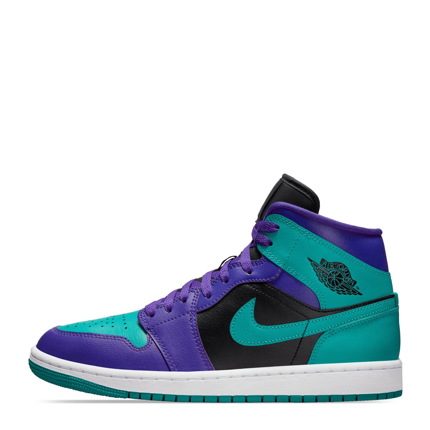 Tenis Air Jordan 1 Mid Black Grape
