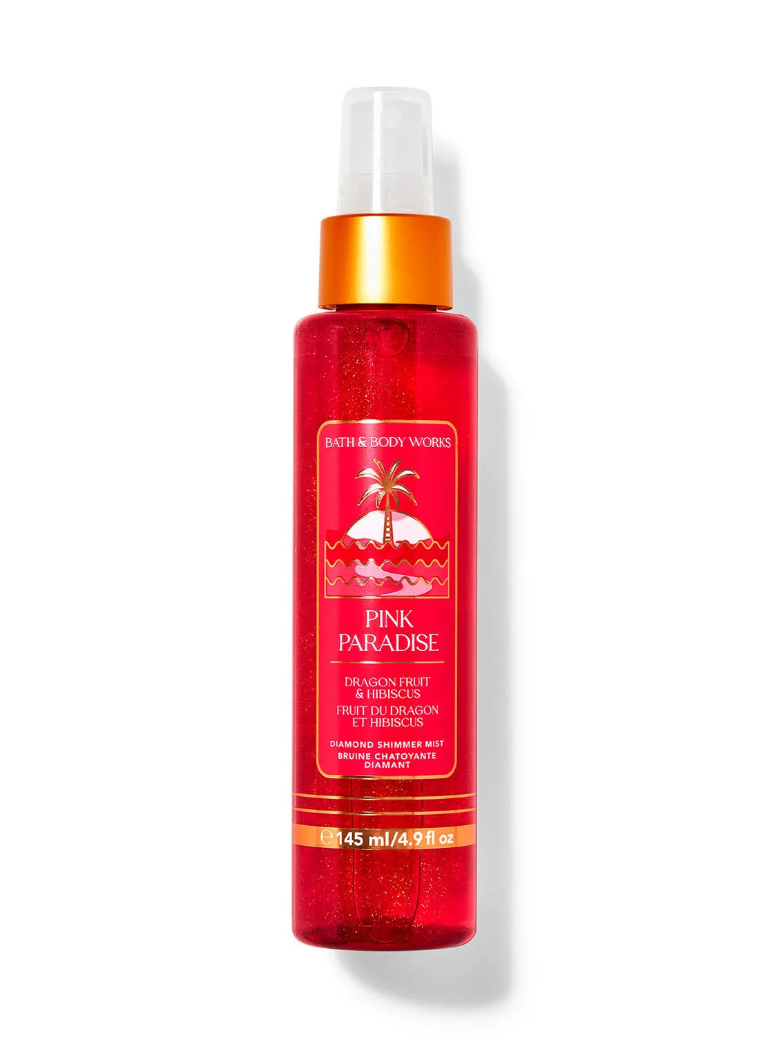 Bath and Body Works Diamond Shimmer Mist Pink Paradise