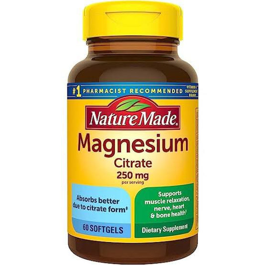 Nature Made Citrato de Magnesio 250mg