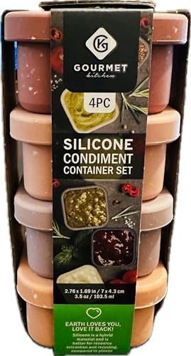 GOURMET KITCHEN Snack Containers 189 milillitros