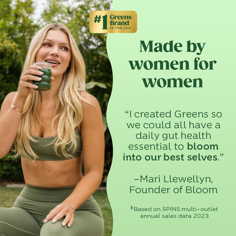Bloom Superfood Greens - Sobres en polvo