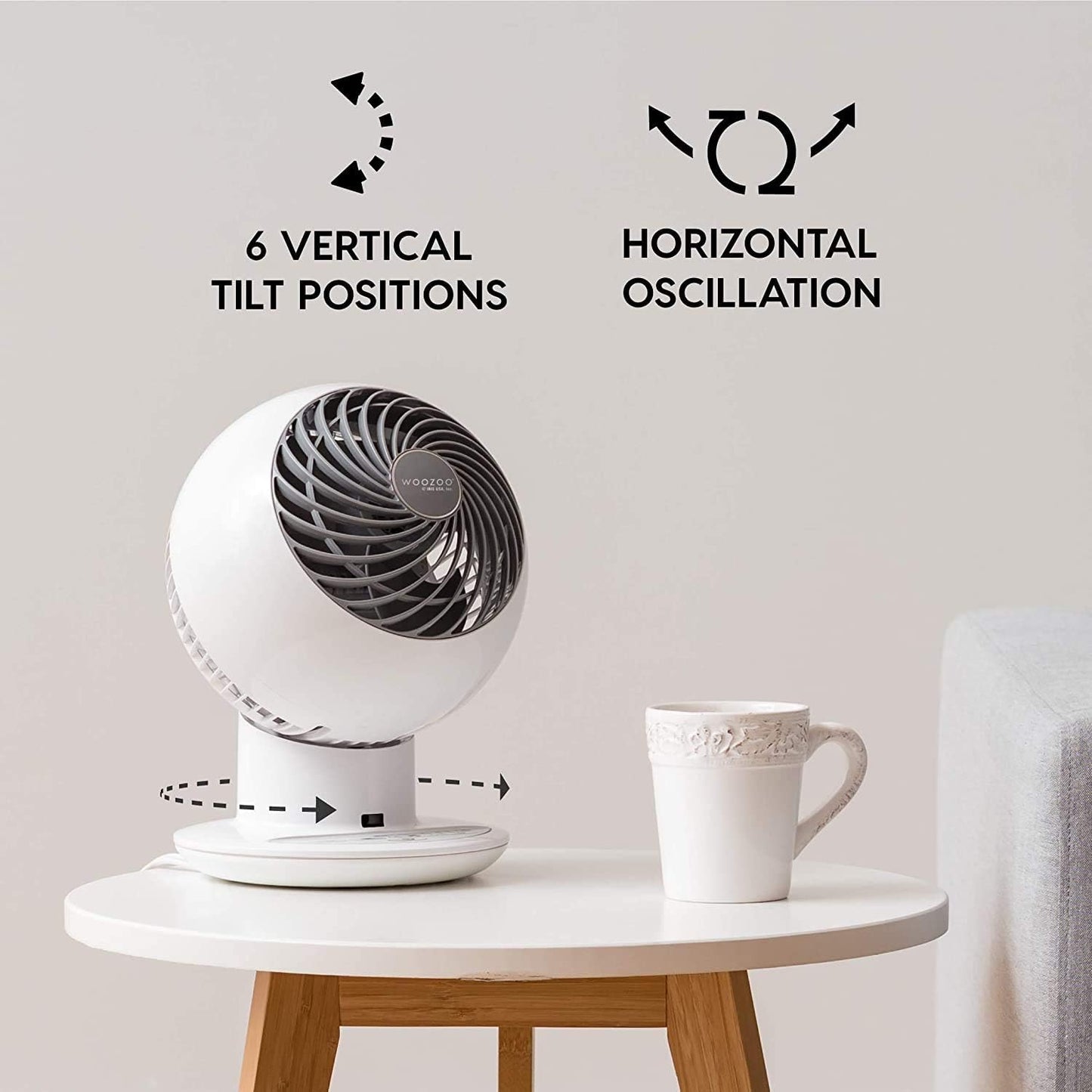 Woozoo Ventilador de globo