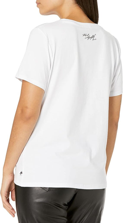 Karl Lagerfeld Playera Lentes lentejuela