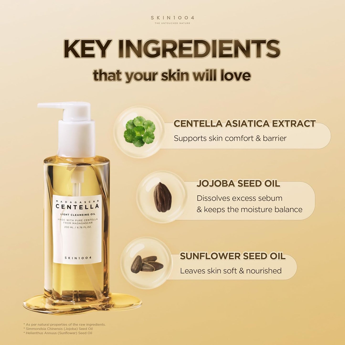 Skin1004 Aceite Limpiador Facial Ligero