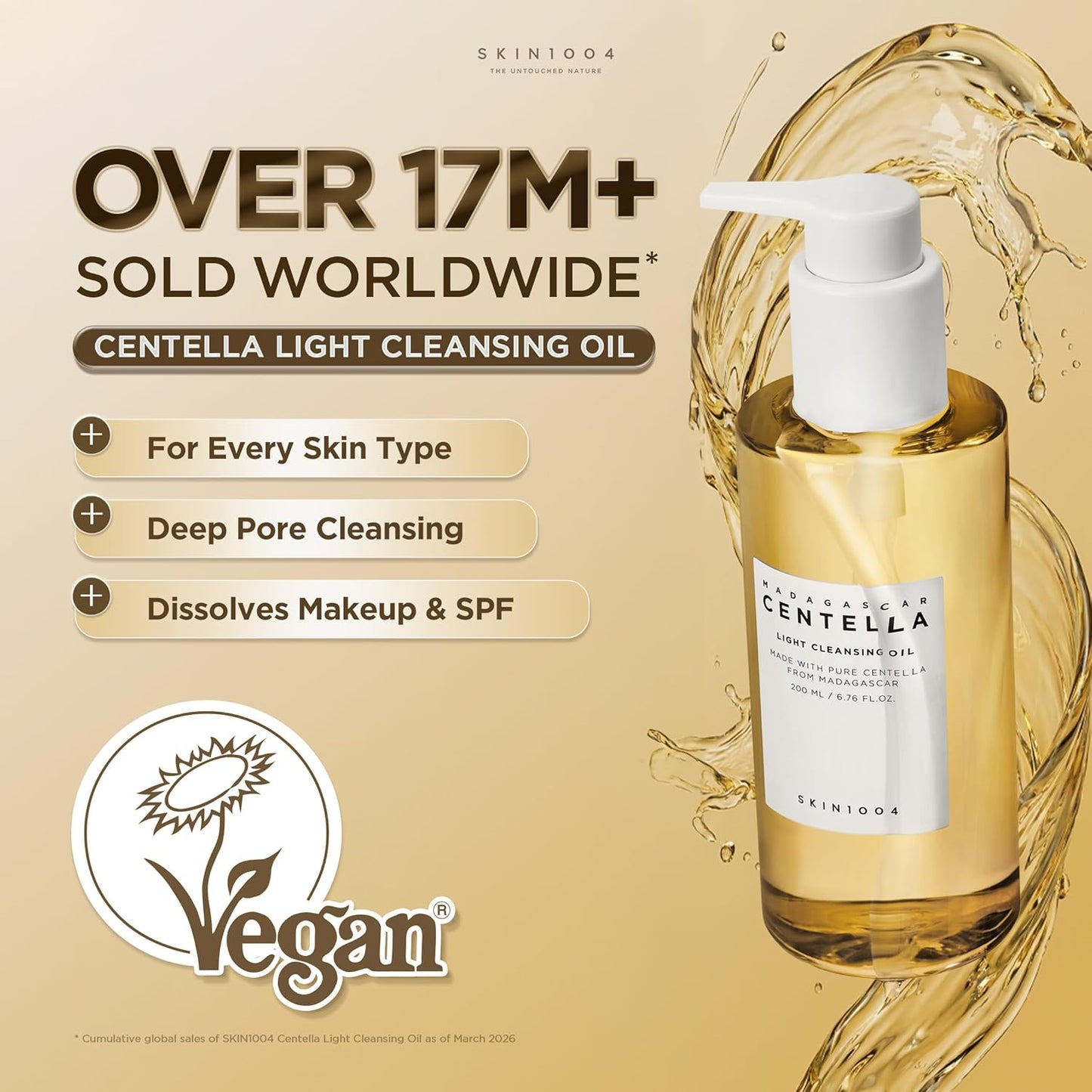 Skin1004 Aceite Limpiador Facial Ligero