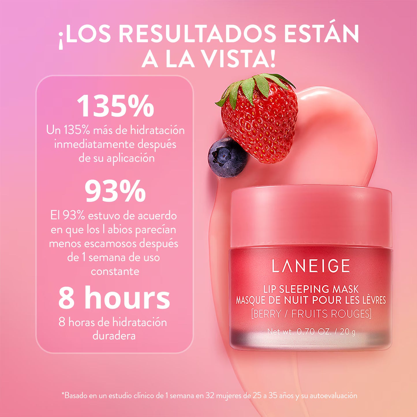 Laneige - Set de mascarillas para labios