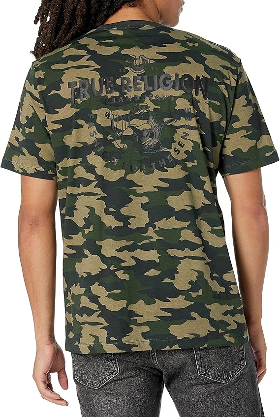 True Religion Playera Camuflaje