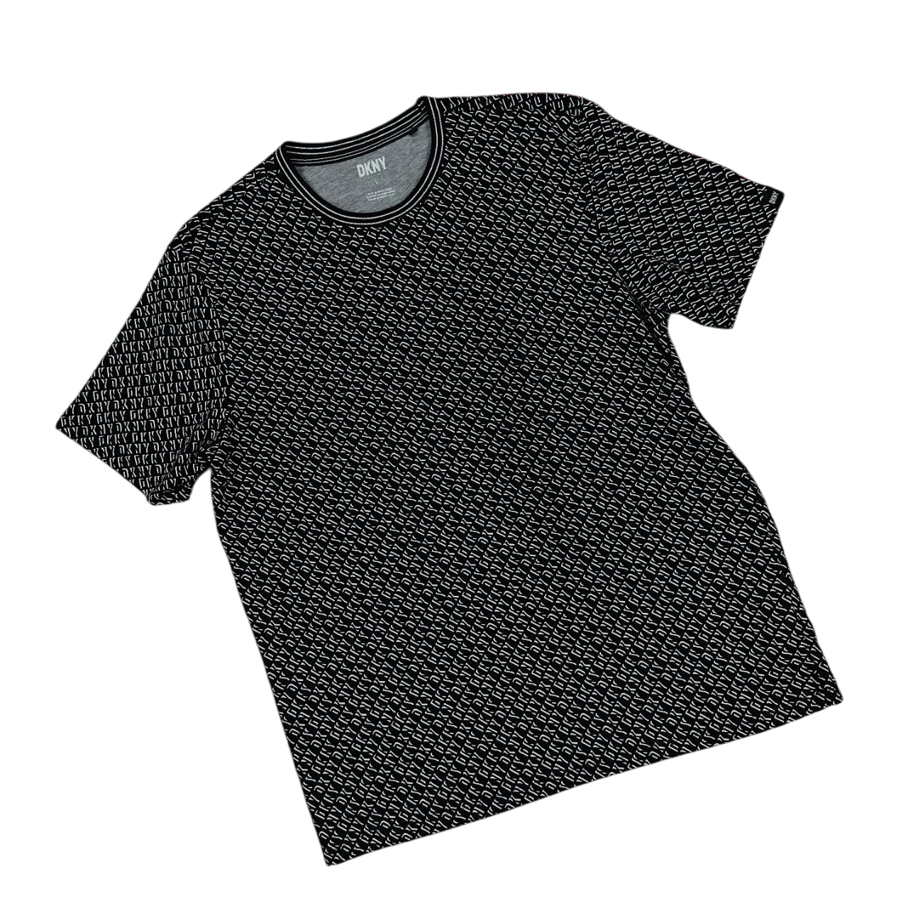 DKNY Playera letras blancas