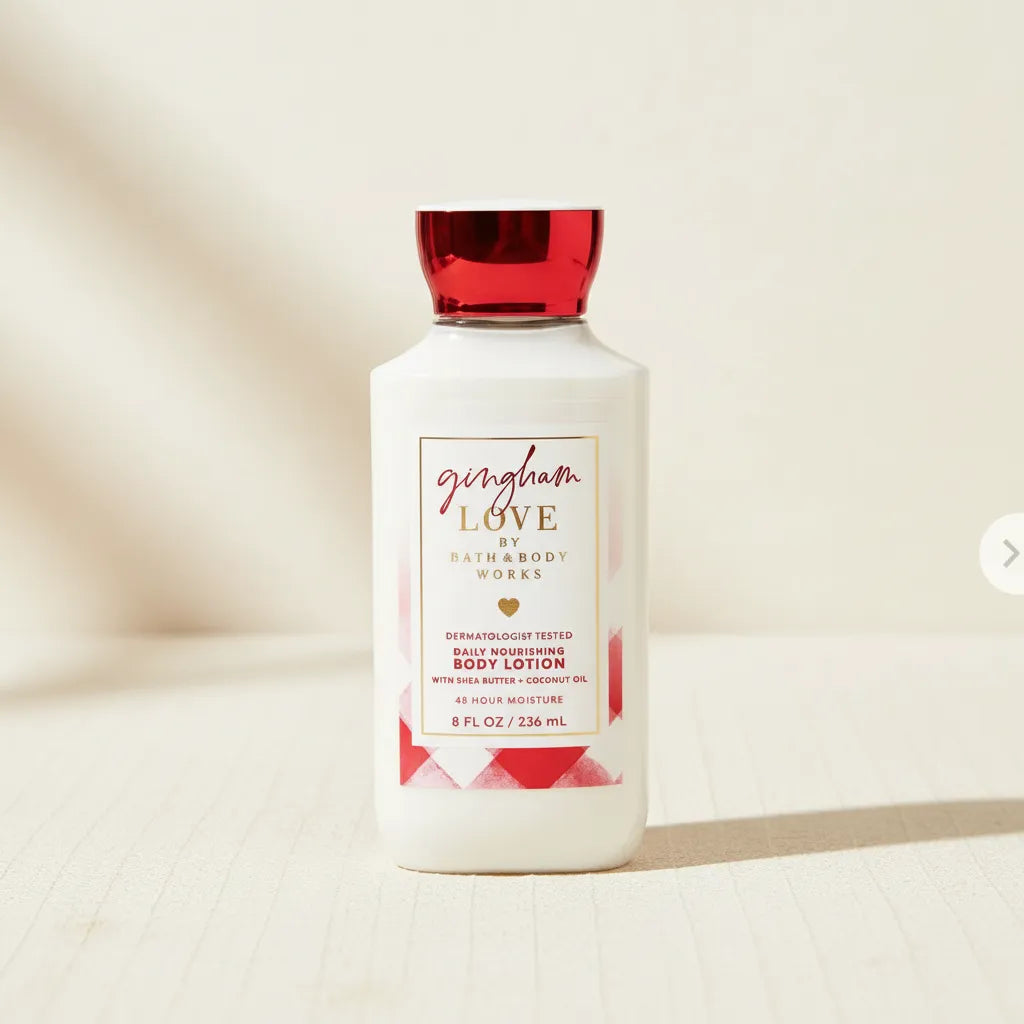 Bath & body works Crema Gingham Love