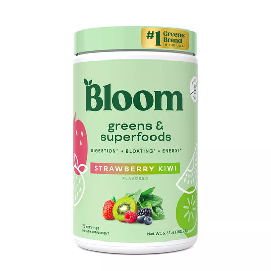 Bloom Polvo de verduras y superalimentos - Fresa Kiwi