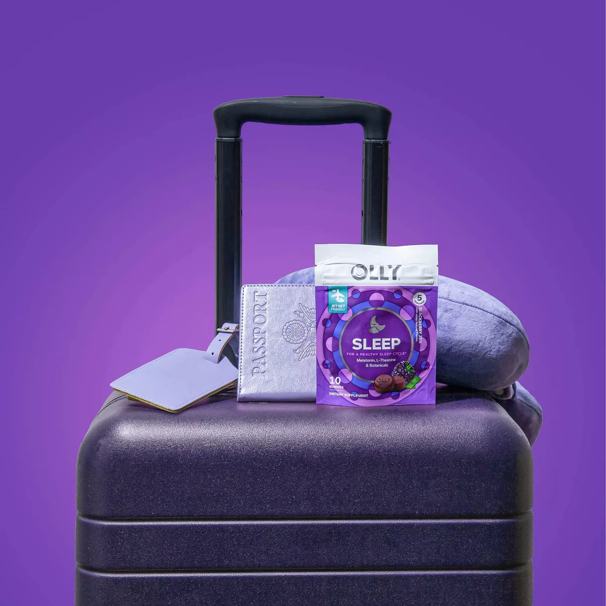 Olly Gomitas Para Dormir tamaño viaje