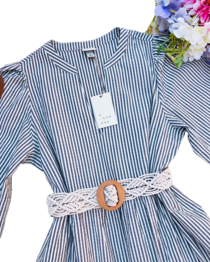 Maxi Vestido Estilo Boho Con Rayas Casual Y Elegante Target