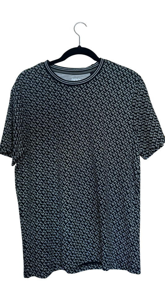 DKNY Playera letras blancas