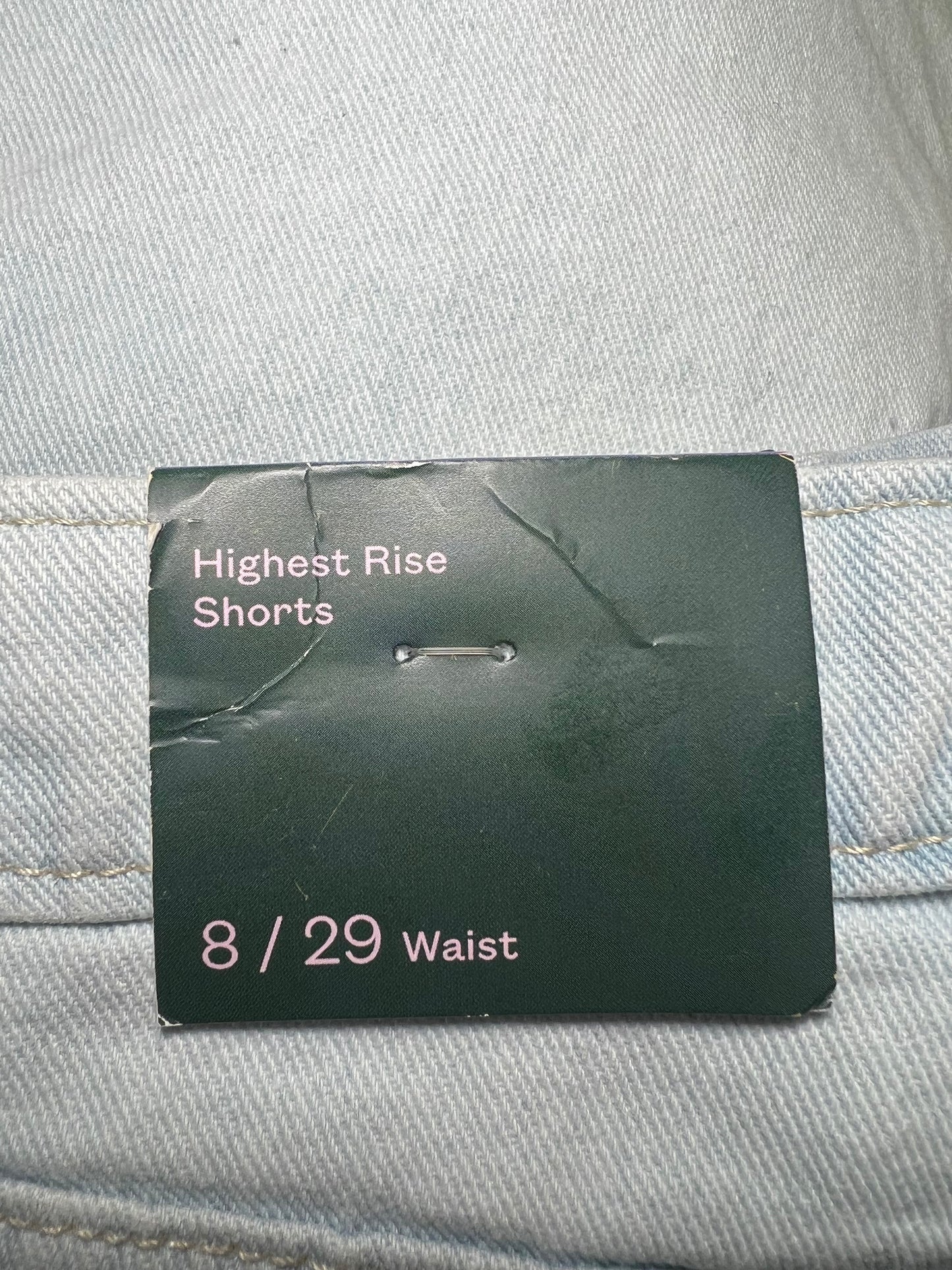 Shorts De Mezclilla Tiro Alto Wild Fable Target