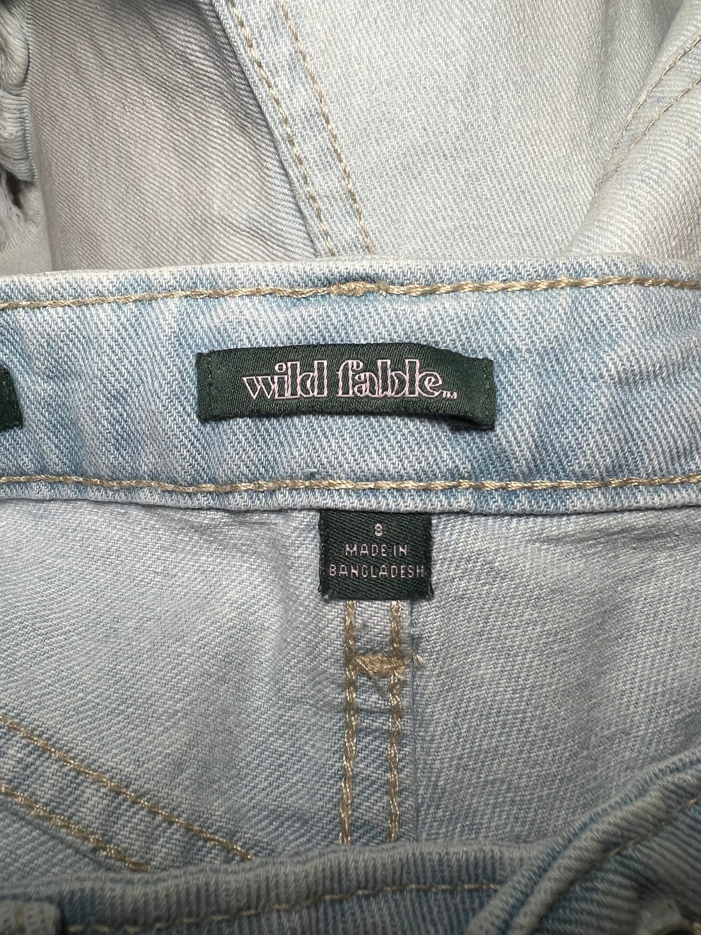 Shorts De Mezclilla Tiro Alto Wild Fable Target