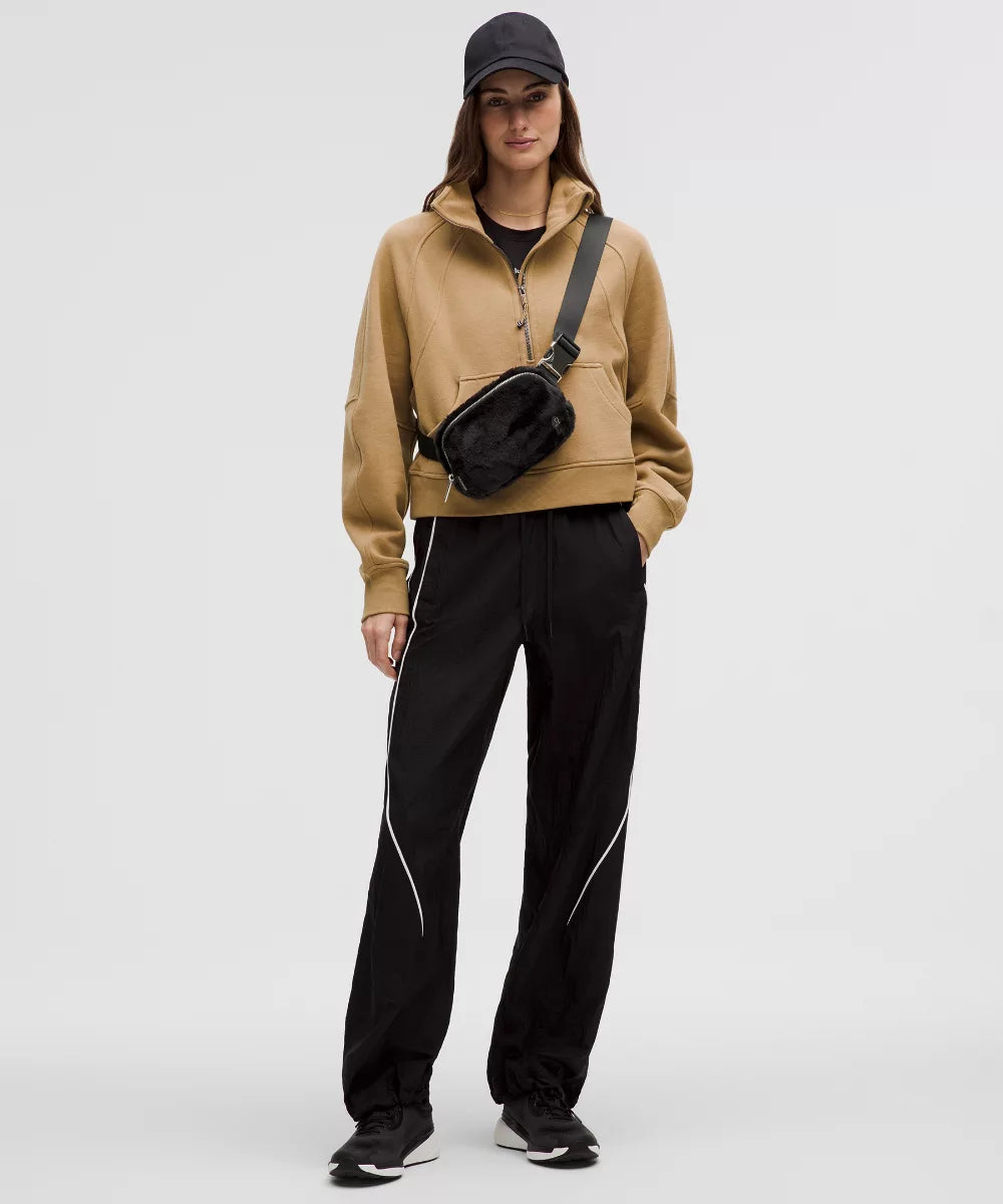 Lululemon All day Belt bag cangurera peluche negra