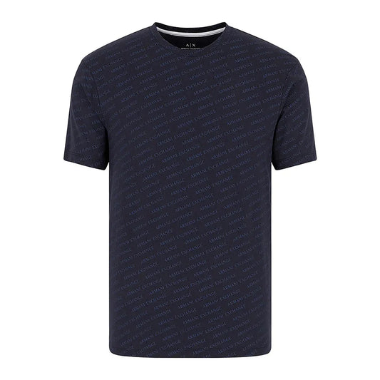 Armani playera negra con letras