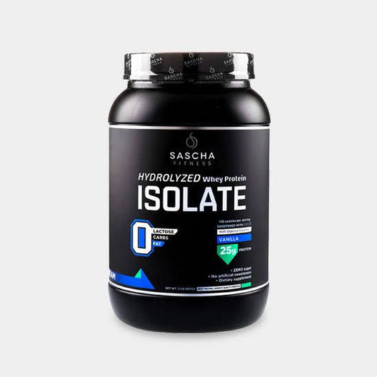 Sascha Fitness Proteína Hidrolizada sabor vainilla