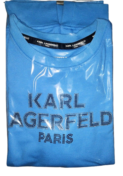 Sudadera ligera Karl Lagerfeld manga 3/4