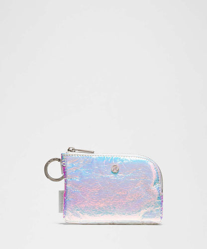 Lululemon Clippable Card Pouch Estuche para tarjetas tornasol