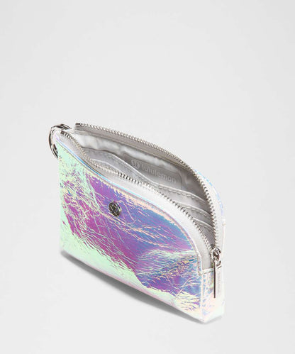Lululemon Clippable Card Pouch Estuche para tarjetas tornasol