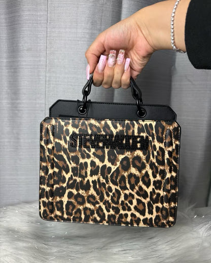 Steve Madden Bolsa Bevelyn Leopard
