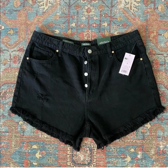 Shorts De Mezclilla Tiro Alto Wild Fable Target