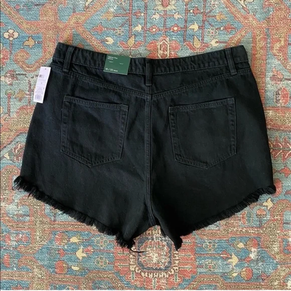 Shorts De Mezclilla Tiro Alto Wild Fable Target