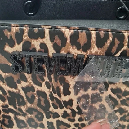 Steve Madden Bolsa Bevelyn Leopard