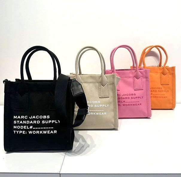 Marc Jacobs Unisex Canvas Street Style Logo
