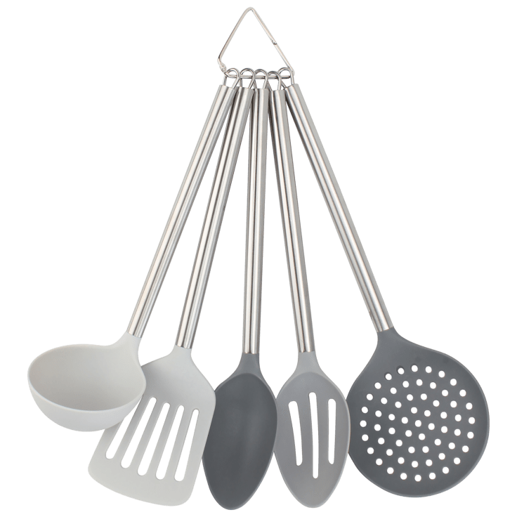 Set de 5 utensilios de silicón