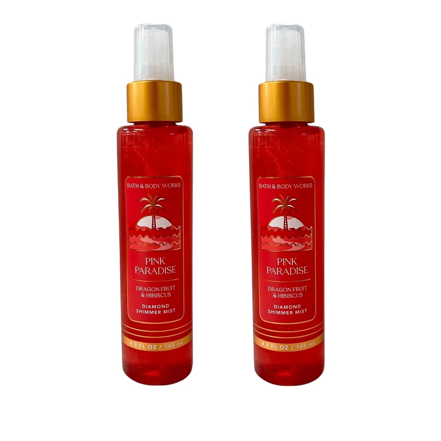 Bath and Body Works Diamond Shimmer Mist Pink Paradise