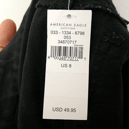Shorts De Mezclilla Tiro Alto American Eagle
