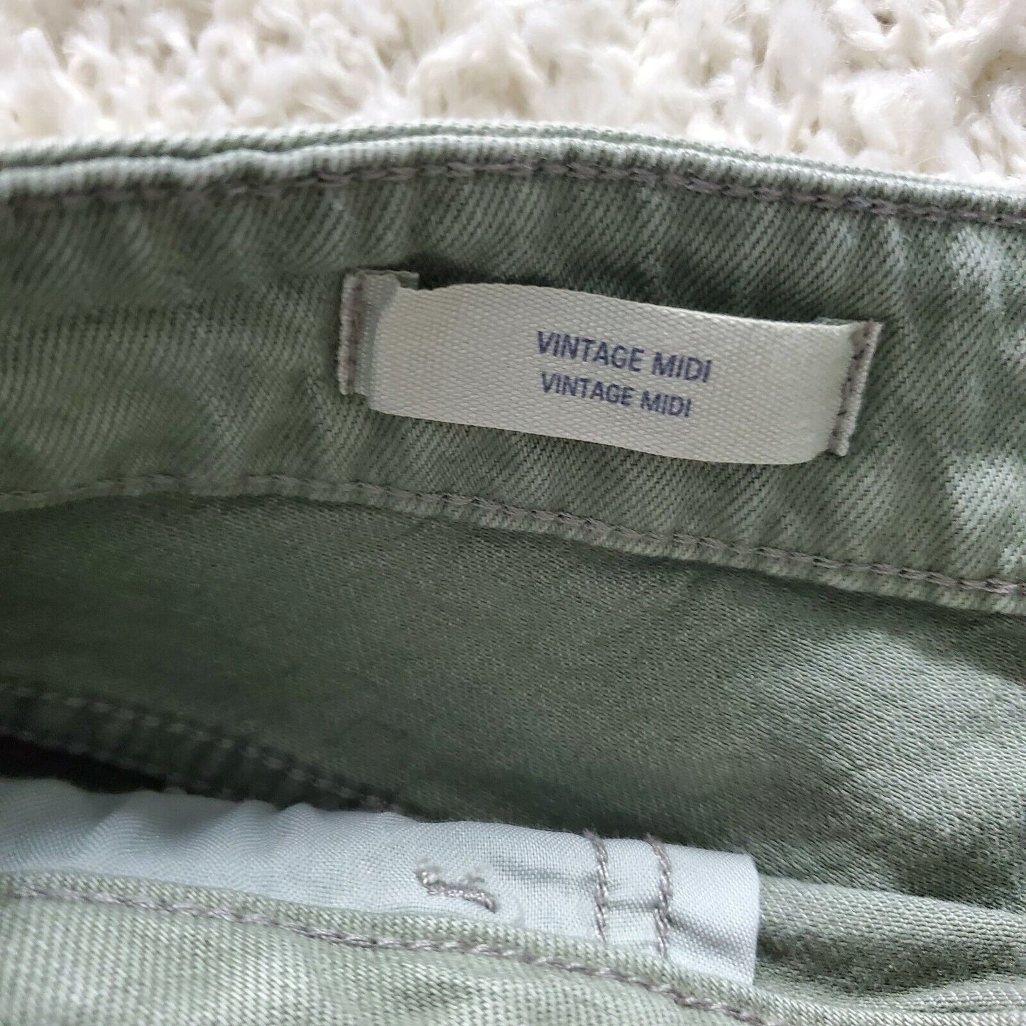 Shorts De Mezclilla Vintage Midi Universal Thread Target