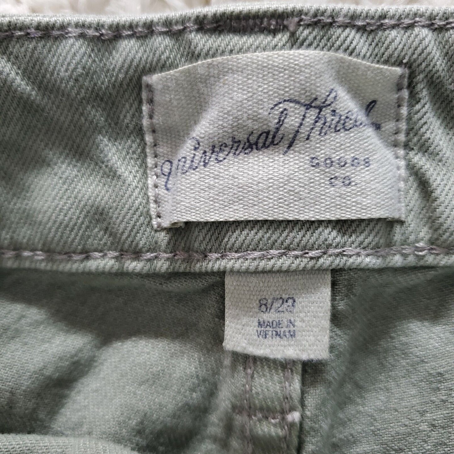 Shorts De Mezclilla Vintage Midi Universal Thread Target