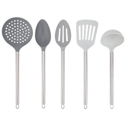 Set de 5 utensilios de silicón