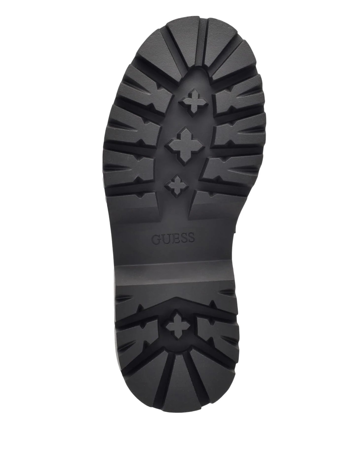 Guess Zapatos Mocasines Negros de Charol