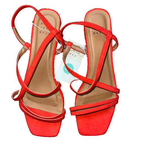 Sandalias Naranja Target