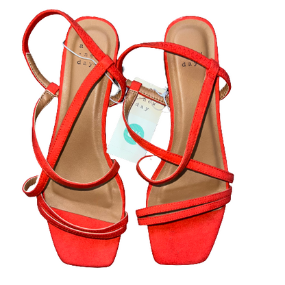 Sandalias Naranja Target