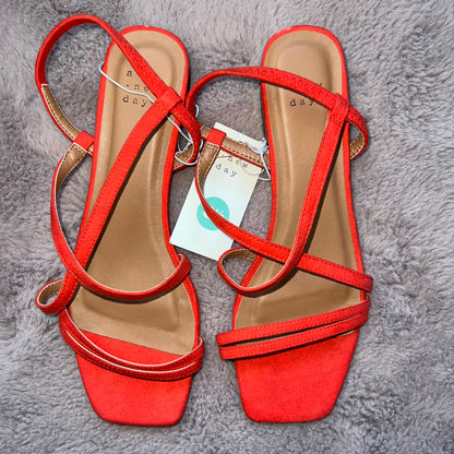 Sandalias Naranja Target